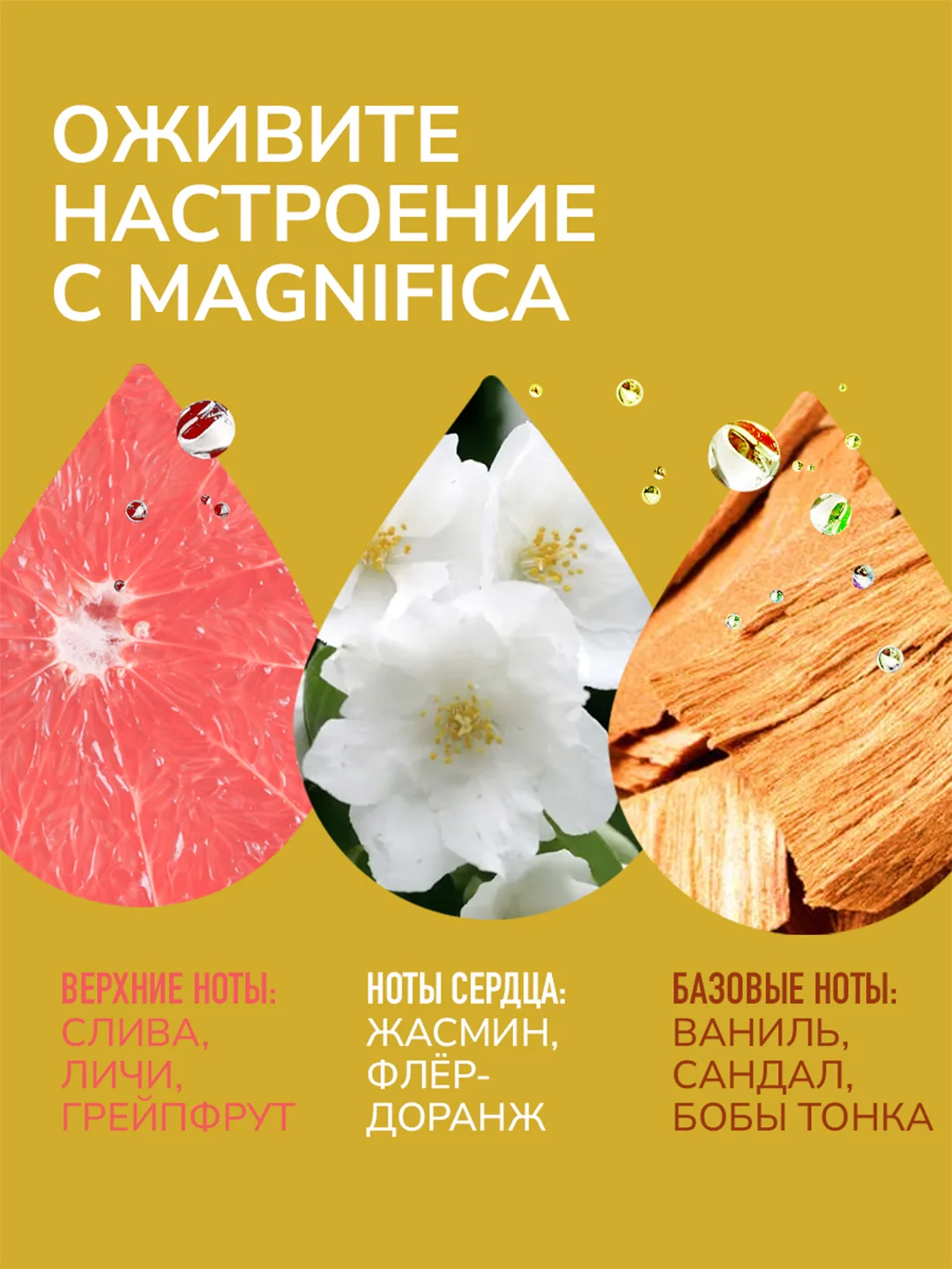 Парфюмерная вода AJMAL MAGNIFICA, женская, 100 мл