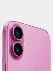 Розовый смартфон Apple iPhone 16, 128GB, nano-SIM+eSIM