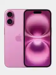Розовый смартфон Apple iPhone 16, 128GB, nano-SIM+eSIM