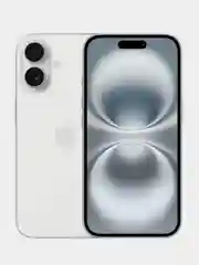 Белый смартфон Apple iPhone 16, 128GB, nano-SIM+eSIM