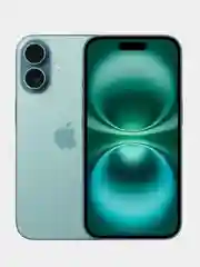Бирюзовый смартфон Apple iPhone 16 Plus, 128 GB, nano SIM + eSIM