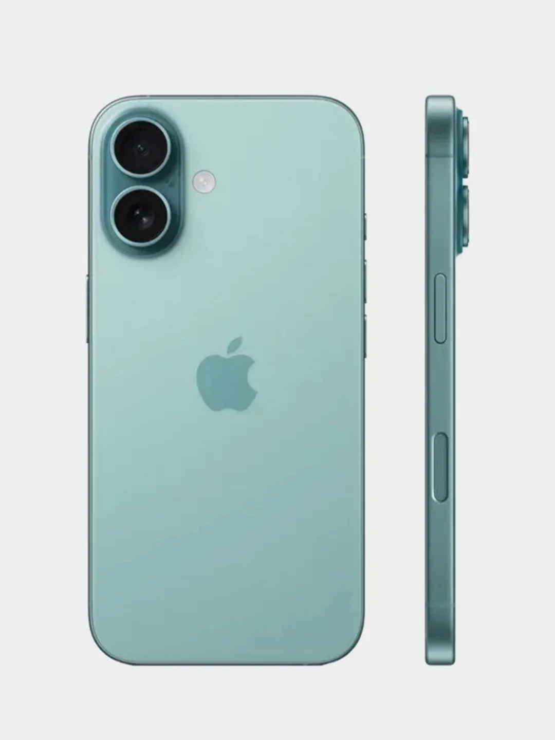 Бирюзовый смартфон Apple iPhone 16 Plus, 128 GB, nano SIM + eSIM