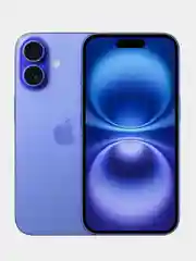 Синий смартфон Apple iPhone 16 Plus, 128 GB, nano SIM + eSIM