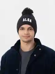 Черный шапка ALGA унисекс