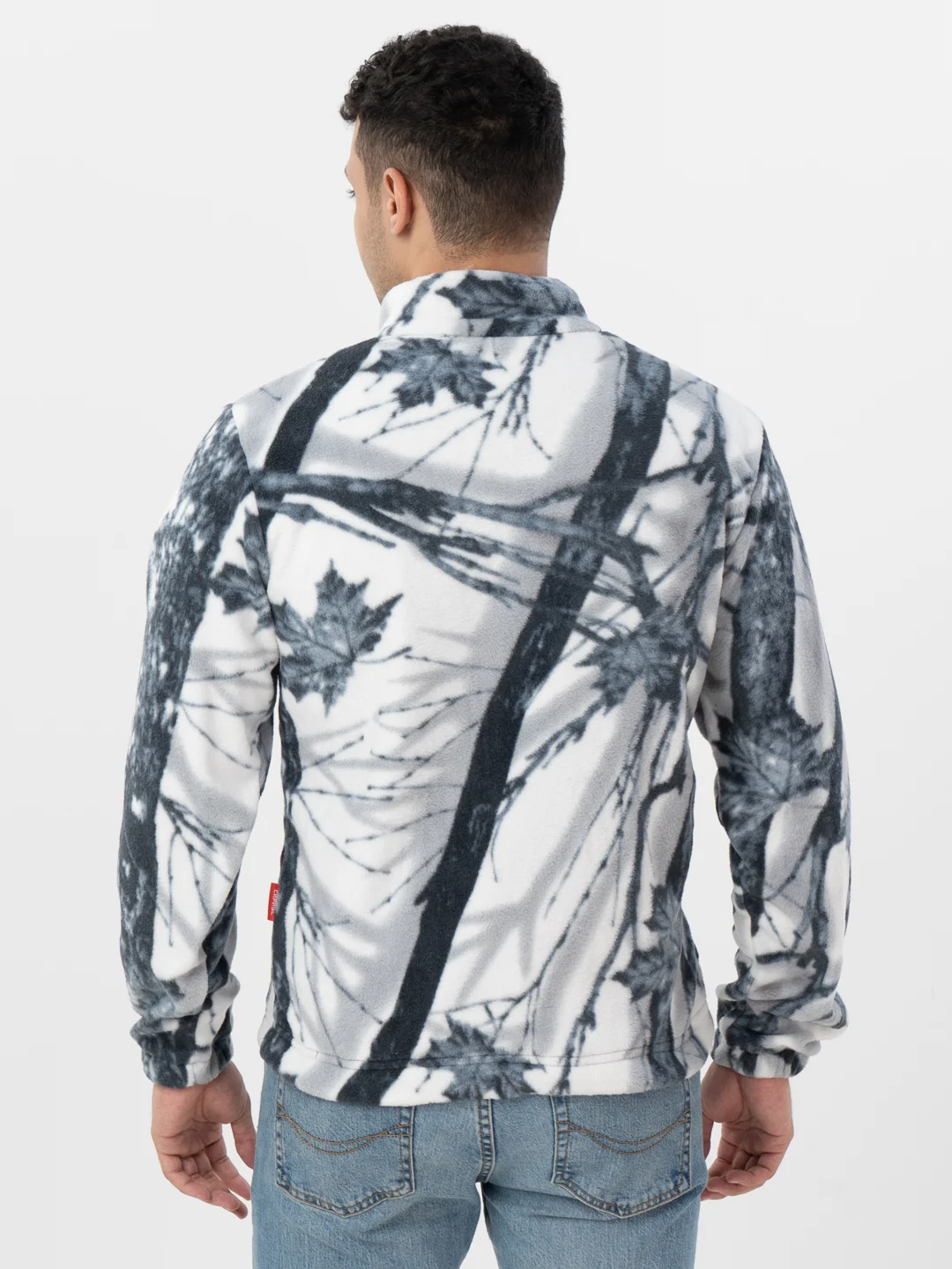 Спецодежда, Толстовка флисовая на замке пл.280г/кв.м КМФ Зимний лес