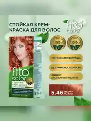 Cтойкая крем-краска для волос серии «Fitocolor», тон 5.46 медно-рыжий 115мл