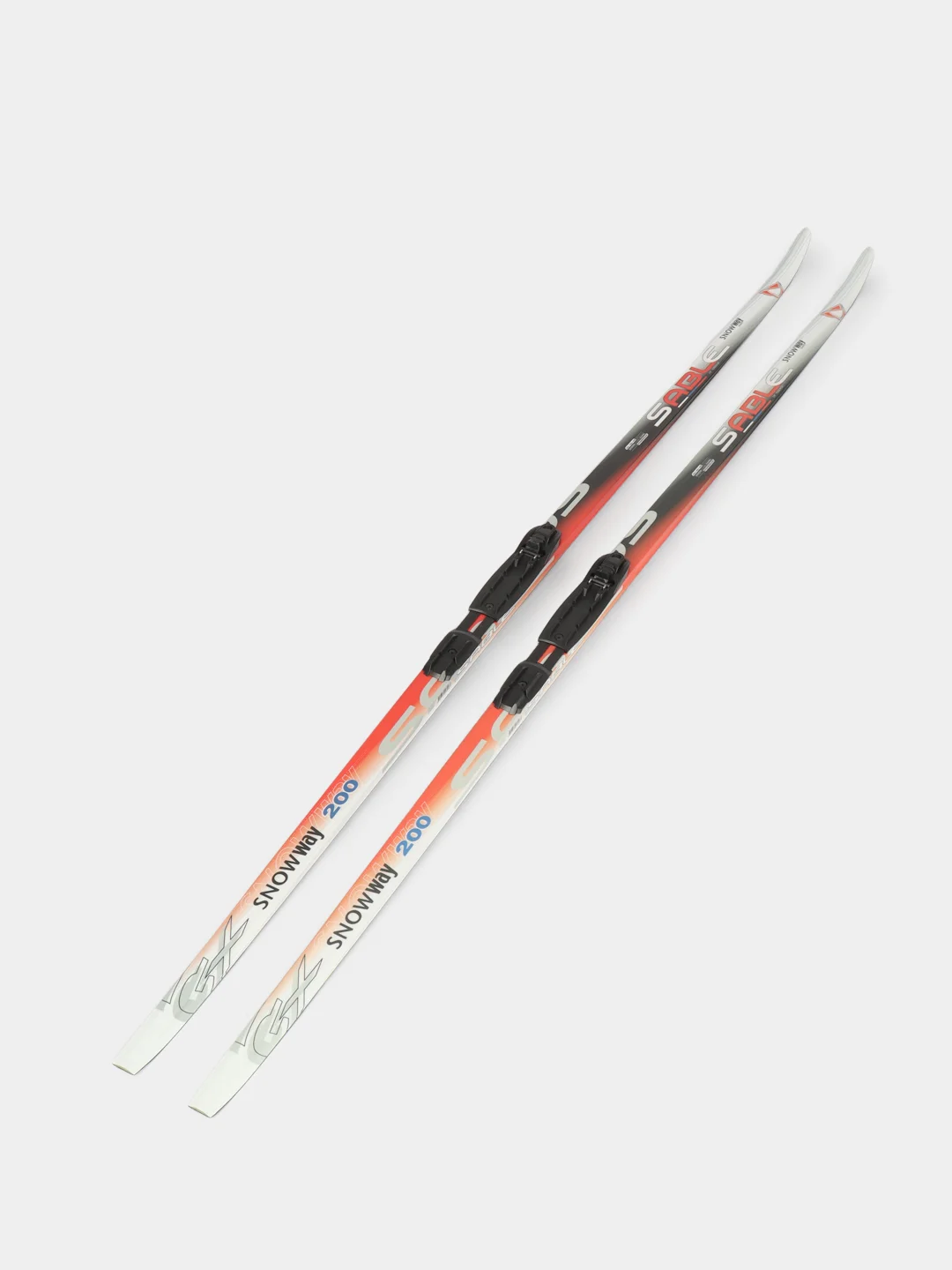 Багровый лыжи беговые STC 130-200 см с креплением NN75, NNN, SNS