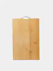 Доска разделочная бамбуковая деревянная Bamboo Board 50x45 см с ручкой