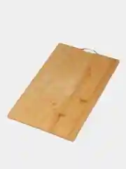 Доска разделочная бамбуковая деревянная Bamboo Board 50x45 см с ручкой
