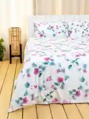 Вишнёвый пододеяльник ILMA 1,5 сп / 2 сп / евро