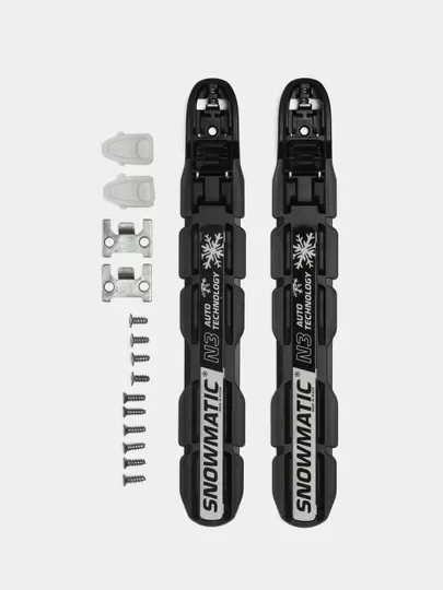 Черный крепления для лыж NNN Snowmatic автомат