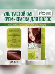 Стойкая крем-краска для волос Fito color intense, тон 6.5, Красное дерево, 115 мл