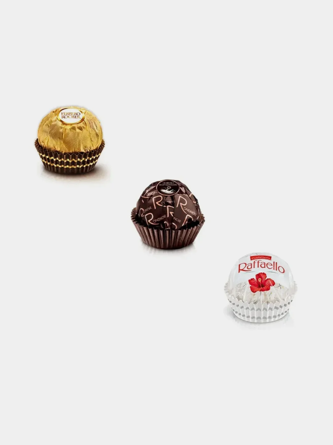 Набор шоколадных конфет FERRERO ROCHER, 107,2 г
