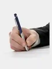 Ручка подарочная шариковая BRAUBERG Ottava, СИНЯЯ, корпус серебристый с синим,линия 0,5мм