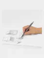 Карандаш механический 0,5 мм + грифели Hb 12 штук на блистере, Brauberg Chrome