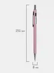 Карандаш механический Brauberg Rose Pink, 0,5 мм, грифели Hb, 12 штук