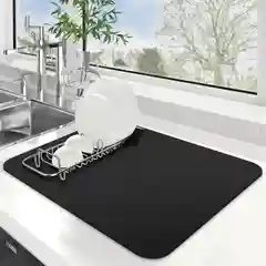 Коврик для сушки посуды 40х60, нано коврик влаговпитывающий для кухни