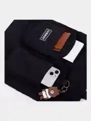 Сумка шоппер Heikki Equip, 272441, женская на плечо, шопер на молнии с карманами, канвас