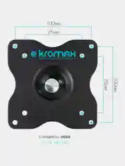 Кронштейн для монитора настольный Kromax Office-1, Vesa 75/100, 10-24, до 10 кг, 450676