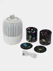 LED проектор Neon-Night Белые снежинки, трансформатор на 12В