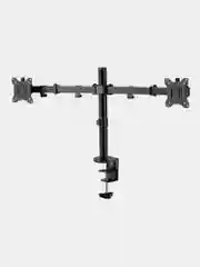 Кронштейн для двух мониторов настольный, 17"-32", до 16 кг, Sonnen, 455943