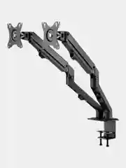 Кронштейн для двух мониторов настольный, 17"-27", до 14 кг, Sonnen, 455945