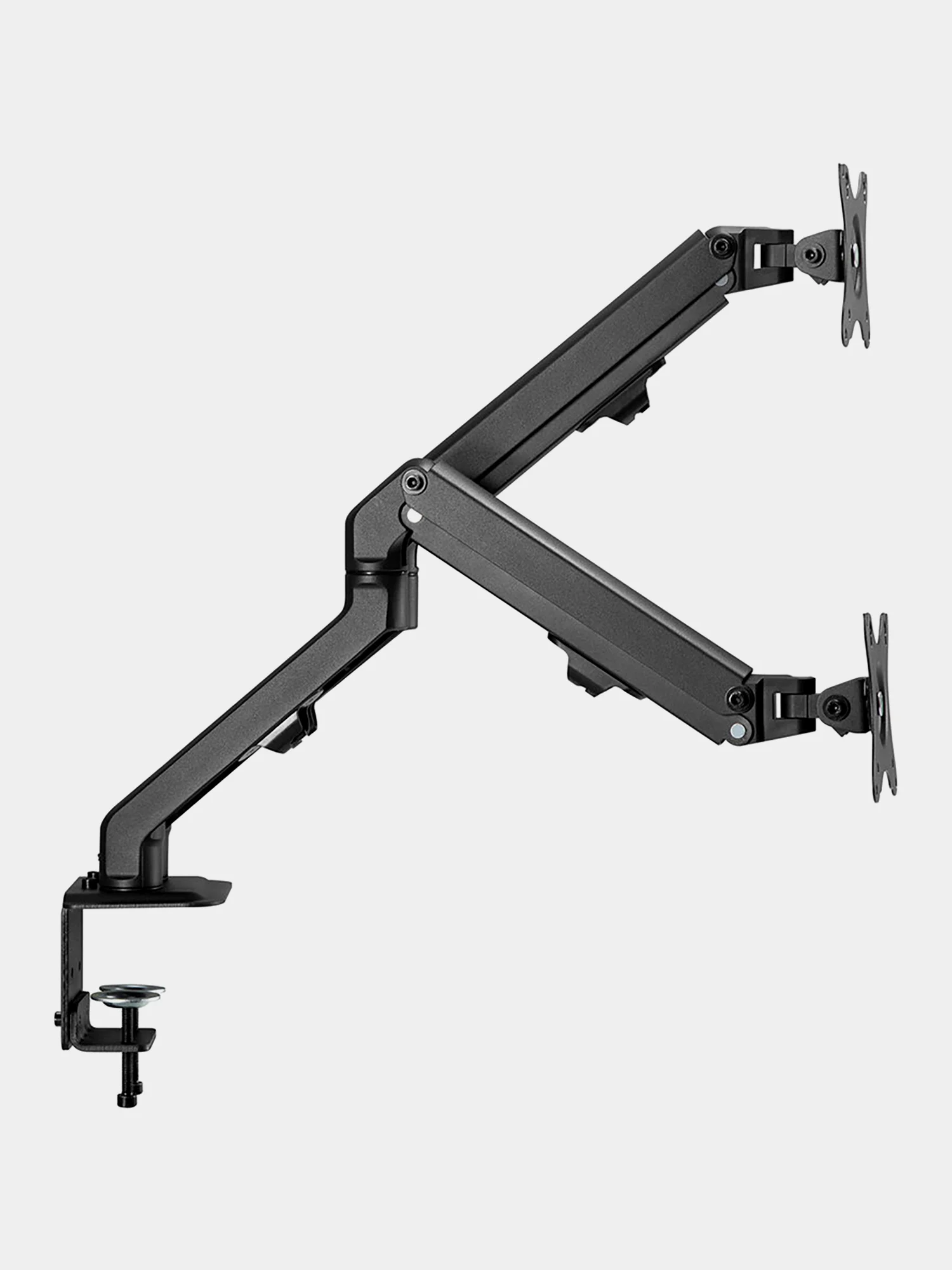 Кронштейн для двух мониторов настольный, 17"-27", до 14 кг, Sonnen, 455945