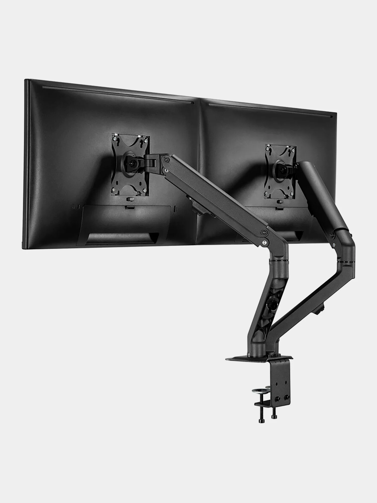 Кронштейн для двух мониторов настольный, 17"-27", до 14 кг, Sonnen, 455945