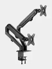 Кронштейн для двух мониторов настольный, 17"-27", до 14 кг, Sonnen, 455945