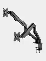 Кронштейн для двух мониторов настольный, 17"-27", до 14 кг, Sonnen, 455945