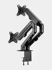 Кронштейн для двух мониторов настольный, 17"-27", до 14 кг, Sonnen, 455945