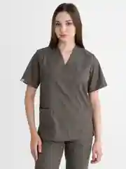 Зелёный хаки медицинский женский костюм