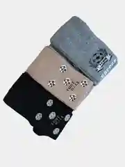 Бежевый колготки детские для мальчика, комплект 3 шт