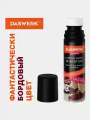 Краска-крем для всех видов обуви и сумок, для замши и нубука, Daswerk, бордовая, 607626
