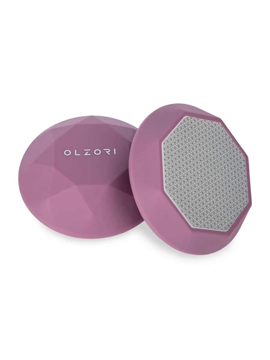 Инновационная пилка депилятор для удаления волос на ногах, руках OLZORI VirGo Diamond Skin