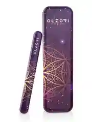 Золотой набор пилочек  для педикюра пяток и маникюра ногтей OLZORI VirGo Universe