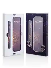 Золотой набор пилочек  для педикюра пяток и маникюра ногтей OLZORI VirGo Universe