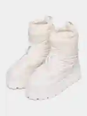 Разноцветный дутики зимние на платформе
