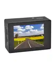 Черный видеорегистратор автомобильный с камерой Digma FreeDrive Action 4K WiFi, черный
