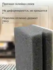 Губка для мытья посуды Jundo Black Cube Profi 5 штук