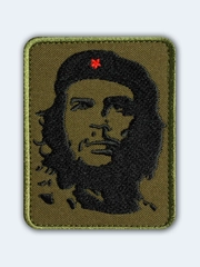 Нашивка шеврон на одежду Че Гевара, на липучке