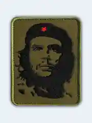 Нашивка шеврон на одежду Че Гевара, на липучке