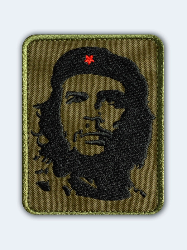 Нашивка шеврон на одежду Че Гевара, на липучке
