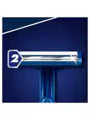Одноразовые мужские бритвы Blue2, фиксированная головка, с 2 лезвиями, 5 штук