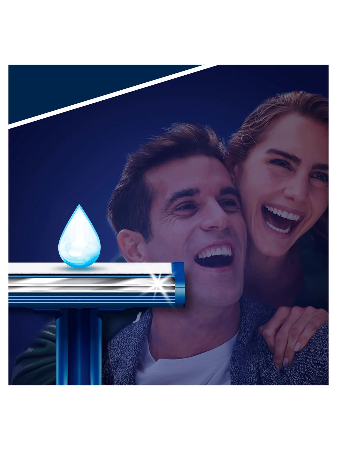 Одноразовые мужские бритвы Blue2, с 2 лезвиями, 10 штук, фиксированная головка
