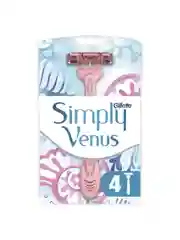Одноразовая женская бритва Gillette Venus 3, 4 штуки