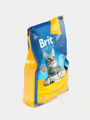 BRIT PREMIUM, Сухой корм с уткой и кур. д/стерил. кош "Cat Sterilised Duck&Chicken", 8 кг