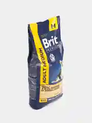 BRIT PREMIUM, Сухой корм с курицей для взрослых собак "Dog Adult Medium", 15 кг