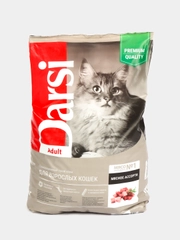 DARSI, Сухой корм для кошек, Adult, Мясное ассорти, 10 кг