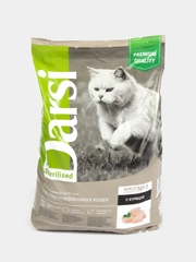 DARSI, Сухой корм для кошек, Sterilised, Курица, 10 кг